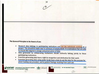 ICRISAT Global Planning Meeting 2019: Research Data Management by Abhishek Rathore