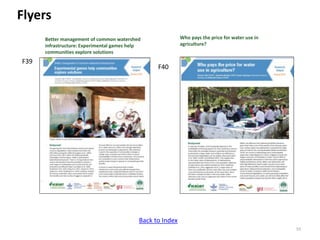 ICRISAT communication resources catalogue updated in April 2020