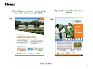 ICRISAT communication resources catalogue updated in April 2020