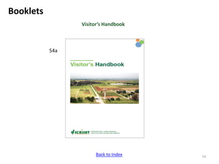 ICRISAT Communication Resources Catalogue 2017