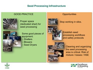 ICRISAT Global Planning Meeting 2019:  Modernising ICRISAT Crop Improvement & Adapting Industry-Proven Processes for Public Institutions by  Jan Debaene