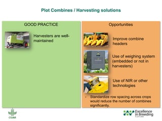 ICRISAT Global Planning Meeting 2019:  Modernising ICRISAT Crop Improvement & Adapting Industry-Proven Processes for Public Institutions by  Jan Debaene