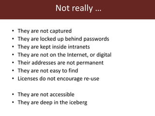 Open access repositories: Sharing research to the global community