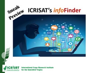 ICRISAT info finder