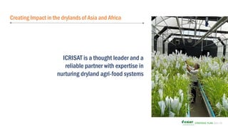 Icrisat strategic  plan 2021  2025