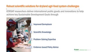 Icrisat strategic  plan 2021  2025