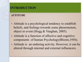Parents attitude and behavior towards their children learning | PPTX