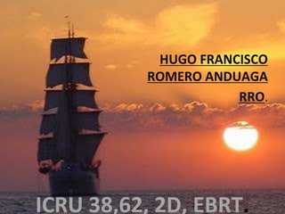 HUGO FRANCISCO 
ROMERO ANDUAGA 
RRO. 
ICRU 38,62, 2D, EBRT. 
 