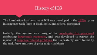 INCIDENT COMMAND SYSTEM POWERPOINT PRESENTATION | PPT | Healthcare ...