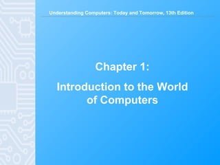 Chapter 1: Introduction to the World of Computers 