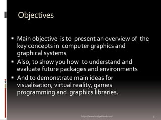 Ics2311 l00 overview of computer graphics | PPT