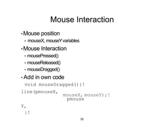 INITIAL SKETCHES
Pros:
• Good for ideagenera,on
• Cheap
• Concepts seem feasible
Cons:
• Not great feedback gained
• Photoshop not fast enough for
makingchanges
35
 