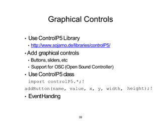 ADVANCED INTERFACE
TECHNOLOGY
39
 