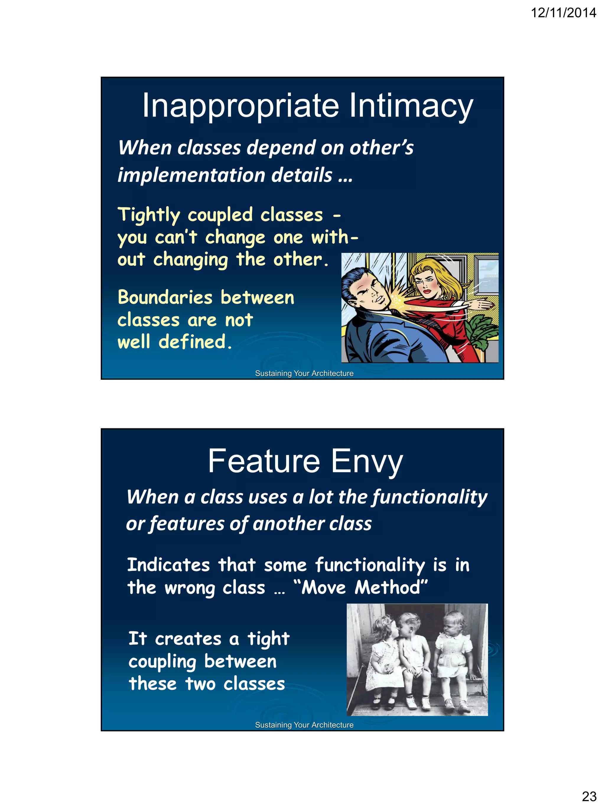 Sustaining Your ArchitectureCraftsmanship?  