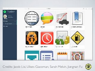 Credits: Jacob Lisi, Ulises Giacoman, Sarah Melvin, Jiangnan Fu
 