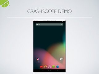 CRASHSCOPE DEMO
 