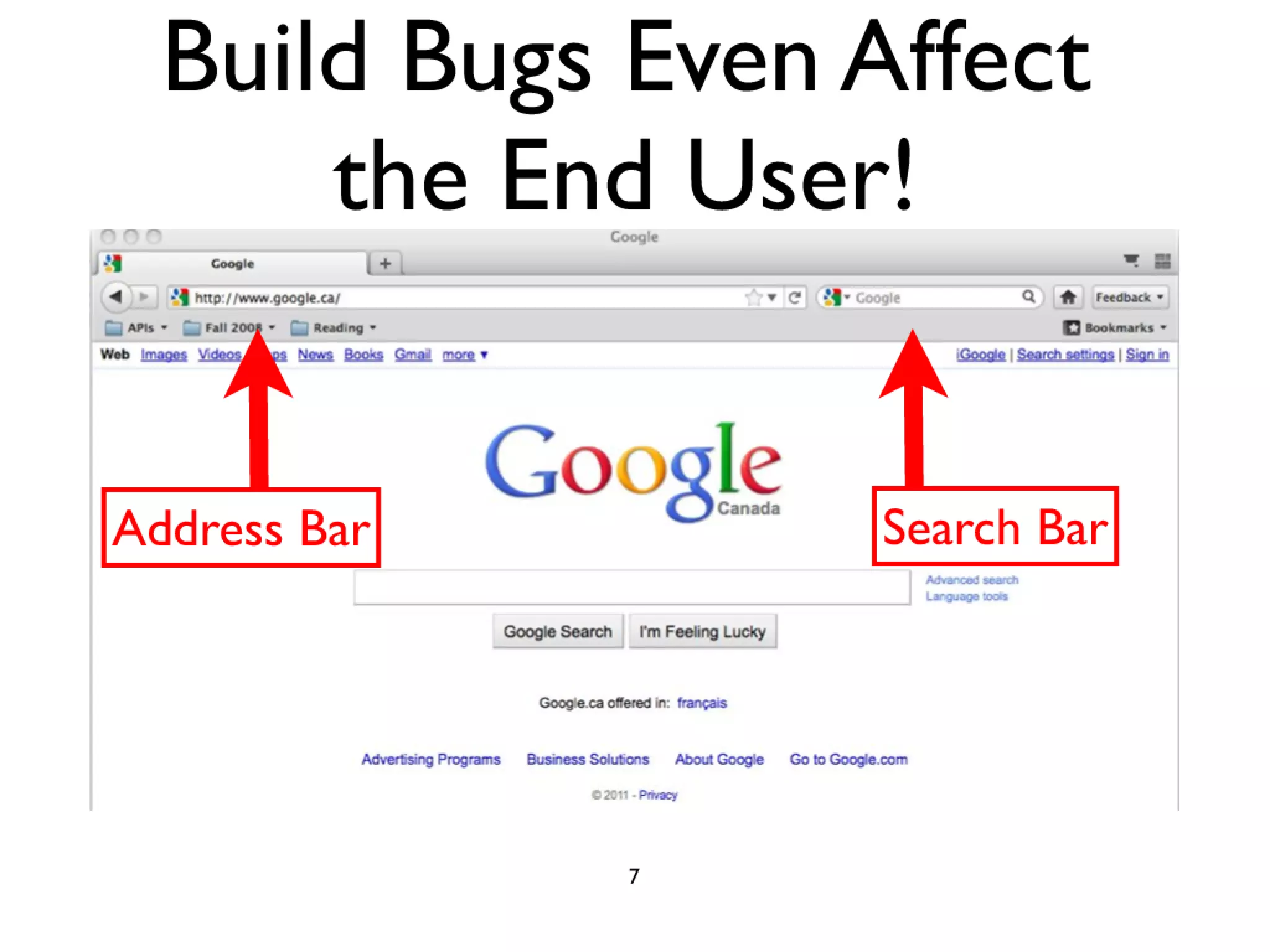 Icse2011 build maintenance