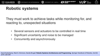 Engineering the software of robotic systems - 1 - Introduction [ICSE ...