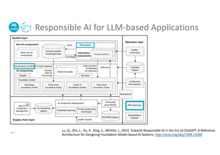 ICSE23 Keynote: Software Engineering as the Linchpin of Responsible AI ...