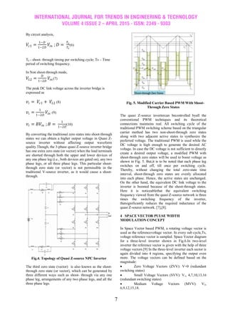 Space Vector of Three Phase Three level Neutral Point Clamped Quasi Z ...