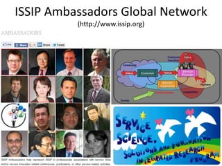 ISSIP Ambassadors Global Network
(http://www.issip.org)

 