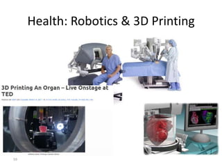 Health: Robotics & 3D Printing

59

 