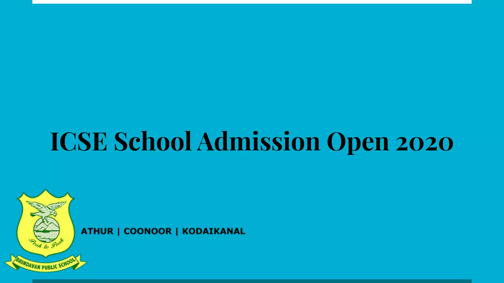 ICSE School In Tamil Nadu Admissions 2020 PPT icse-school-in-tamil-nadu-admissions-2020-ppt