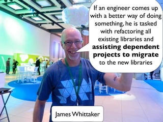 If an engineer comes up
           with a better way of doing
             something, he is tasked
                with re...