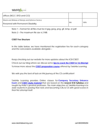 CSEET 2022 Details: Registration, Eligibility, Fee, Exam Dates, & Syllabus