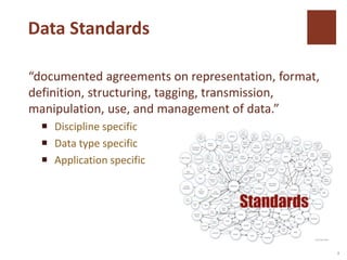 Data Standards & Best Practices for the Stratigraphic Record | PPTX