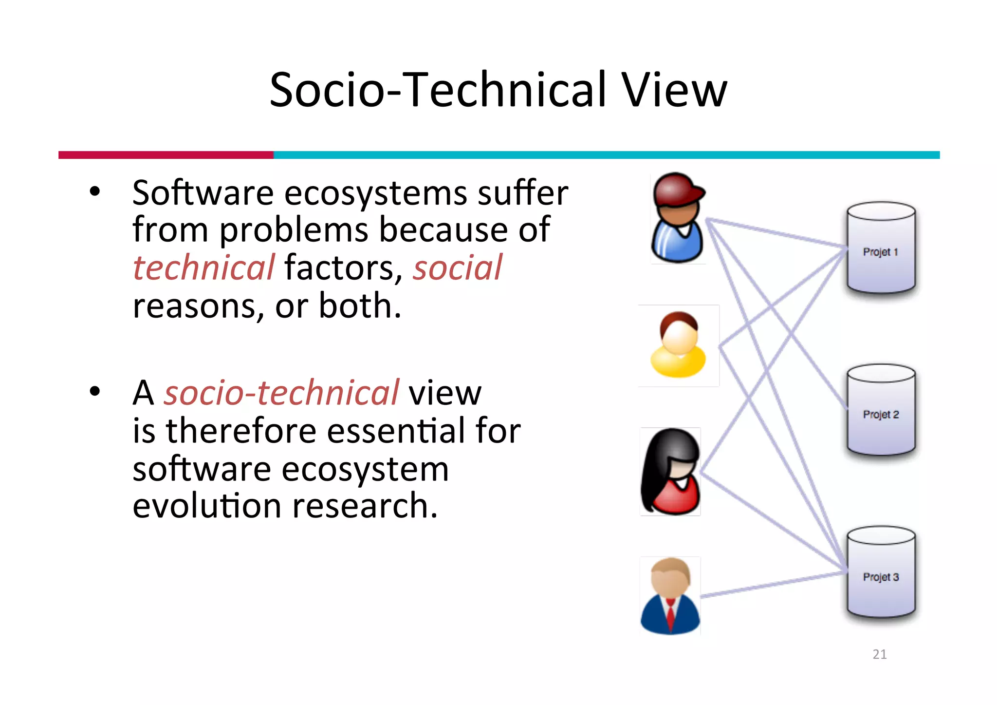 ICSME 2016 keynote: An ecosystemic and socio-technical view on software ...