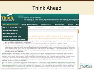 Think Ahead
marie.lynch
 