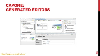 CAPONE:
GENERATED EDITORS
55
https://capone-pl.github.io/
 