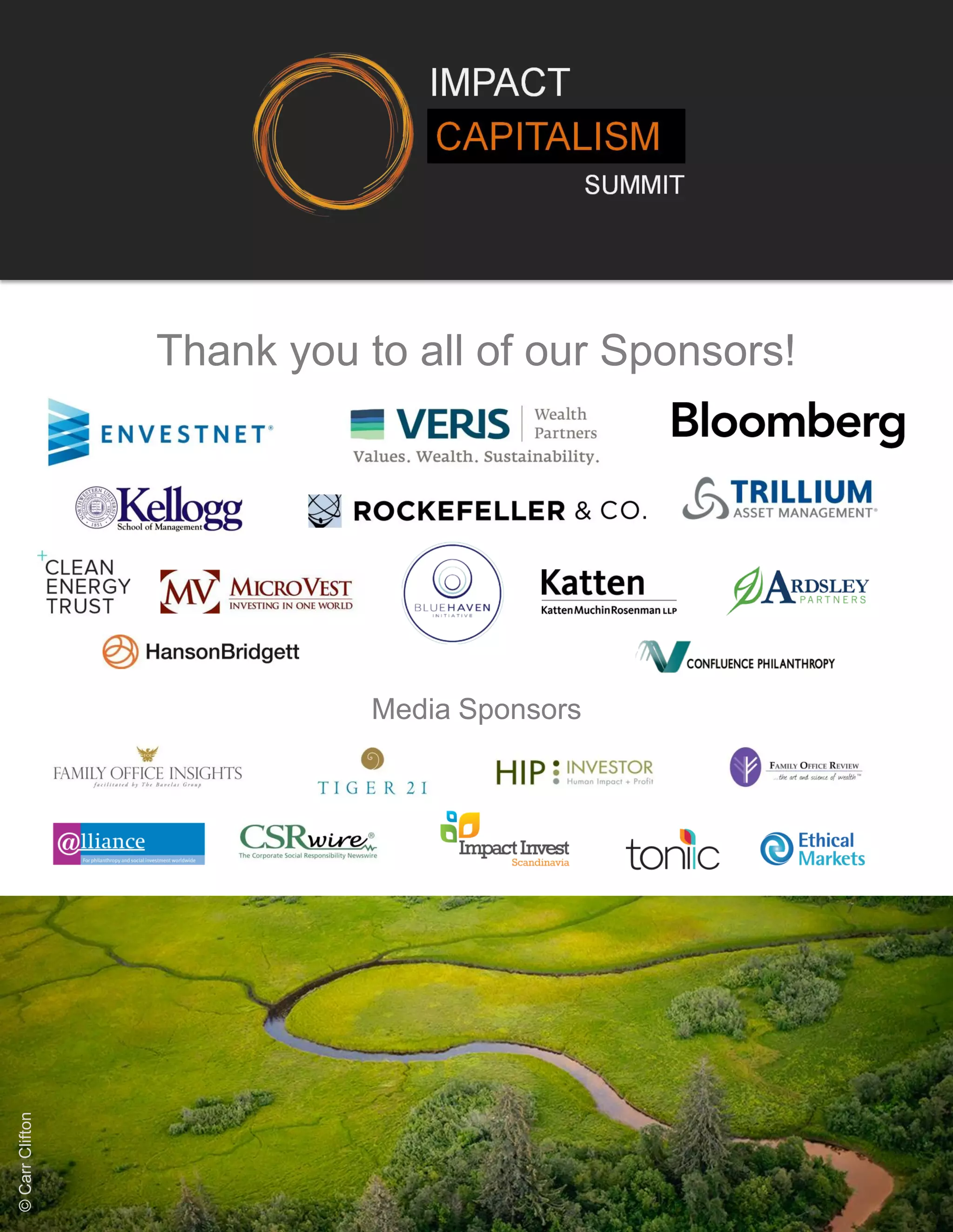 Thank you to all of our Sponsors!
Media Sponsors
©CarrClifton
 
