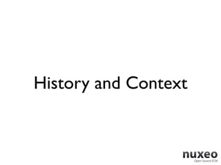 History and Context
 