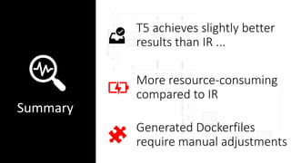 Automatically Generating Dockerfiles via Deep Learning: Challenges and ...