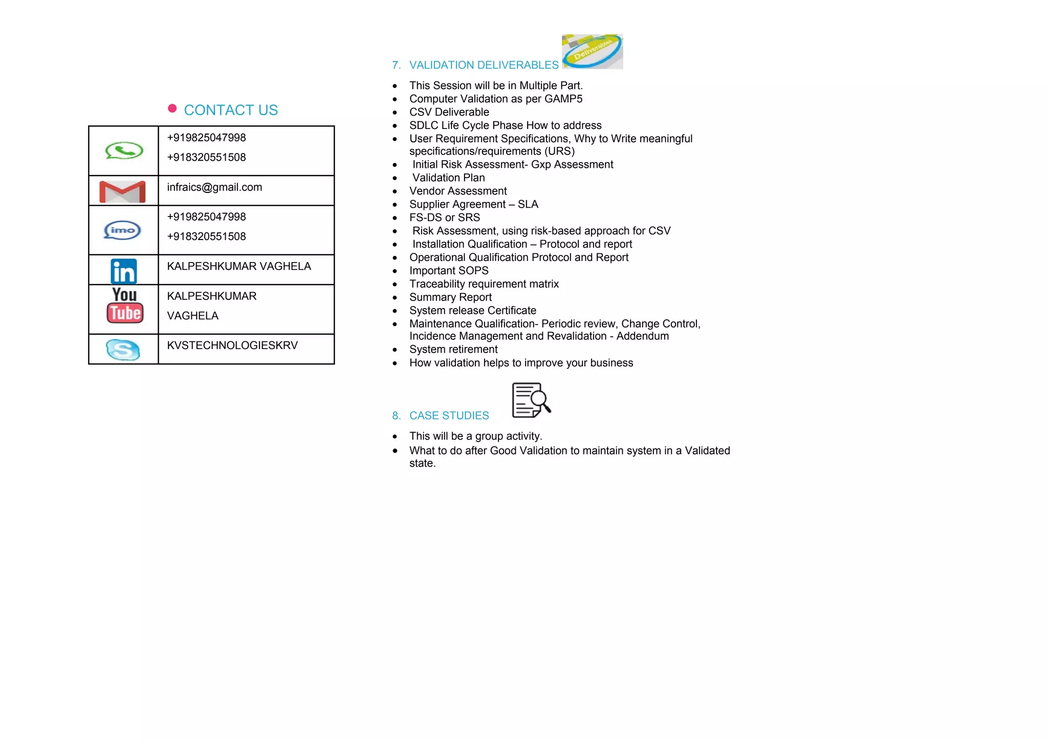 Ics training catalogue PDF Cloud Computing