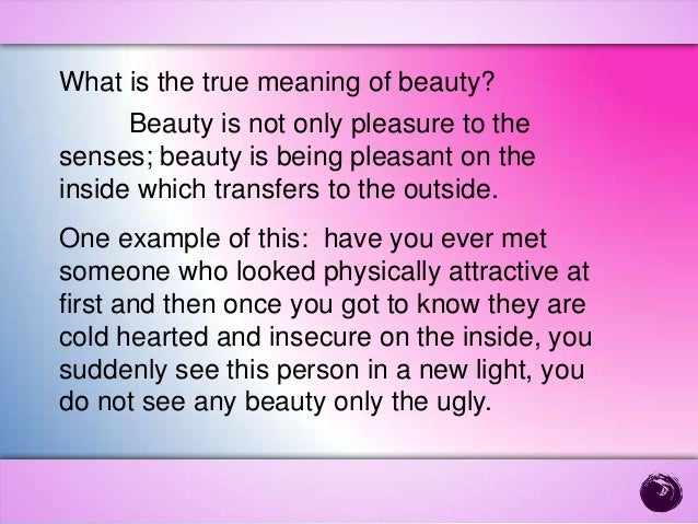 Definition essay beauty