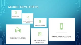 MOBILE DEVELOPERS
 