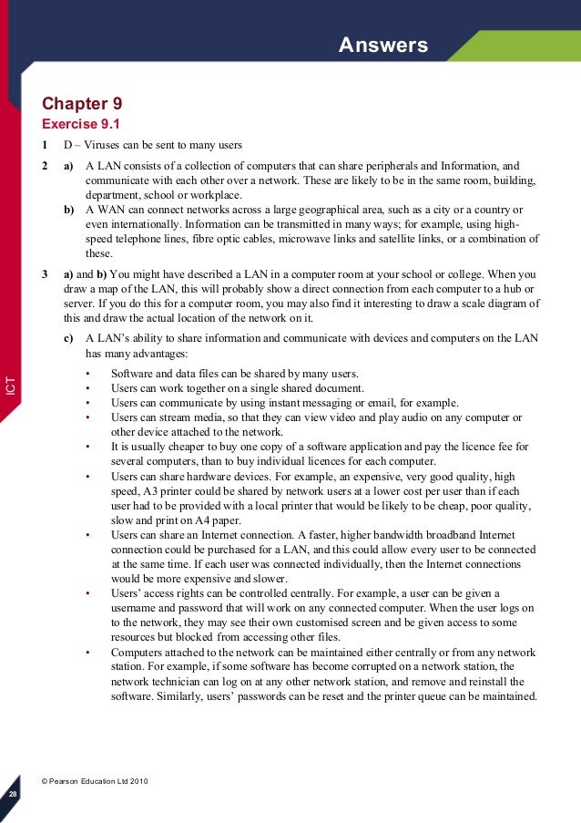 Pay homework answers ict