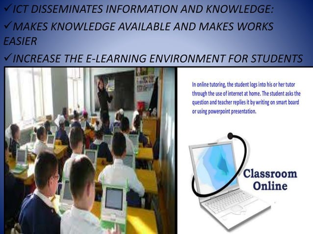 Ict Definition Characteristics And Ict Usage In Education Ict Definition Characteristics And Ict Usage In Education