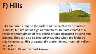 LANDFORMS | PPTX