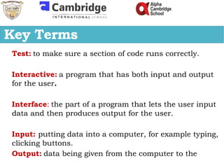 ICT-2526-T1-W1-Y8-PPT for scratch presentation | PPTX