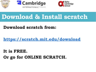 ICT-2526-T1-W1-Y8-PPT for scratch presentation | PPTX