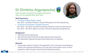 2
Dr Dimitrios Argyropoulos|
https://people.ucd.ie/dimitrios.argyropoulos/about
https://orcid.org/0000-0002-0632-4634
Work...