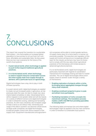 Horizon Scan: ICT and the Future of Food and Agriculture | PDF