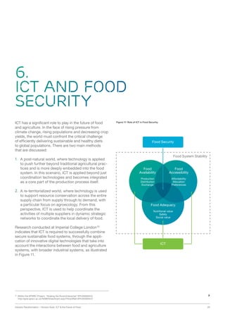 Horizon Scan: ICT and the Future of Food and Agriculture Slide 25