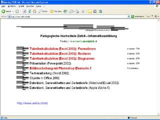 ICT Eintrittsbedingungen für PH-Studierende