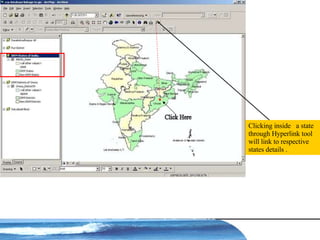 Map Showing Natural Disaster Risk Management Programme States of India  Click Here Clicking inside  a state through Hyperlink tool will link to respective states details . 