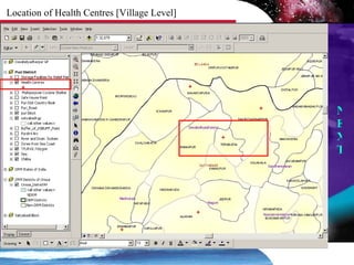 Location of Health Centres [Village Level] NEXT 